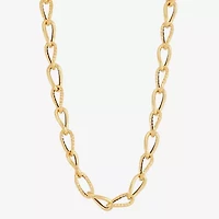Mia Oro Unisex Adult 14K Gold 22 Inch Link Necklace
