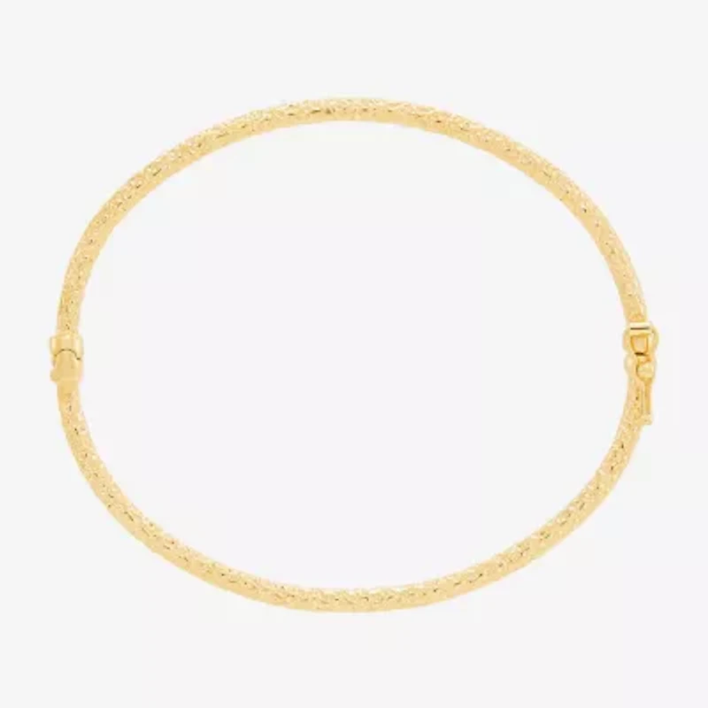 Mia Oro Womens 14K Gold Bangle Bracelet