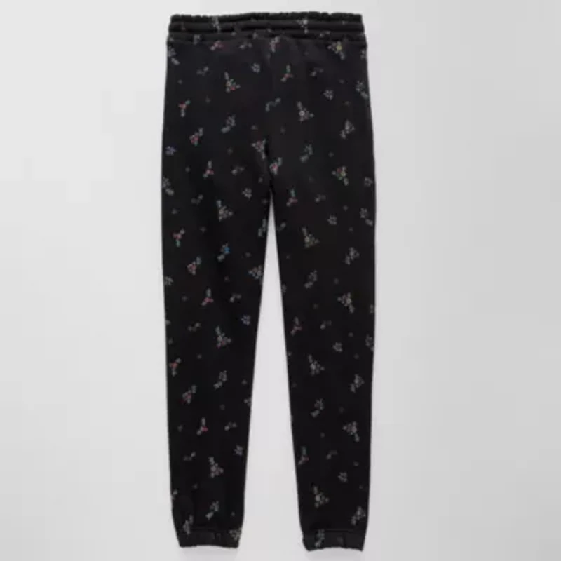 Thereabouts Little & Big Kid Girls Cuffed Regular Fit Fleece Jogger Pant