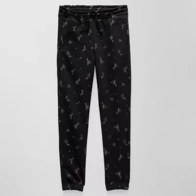 Thereabouts Little & Big Kid Girls Cuffed Regular Fit Jogger Pant