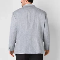 Stafford Linen Cotton Mens Classic Fit Sport Coat