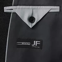 J. Ferrar Satin Trim Evening Edition Mens Big and Tall Slim Fit Sport Coat