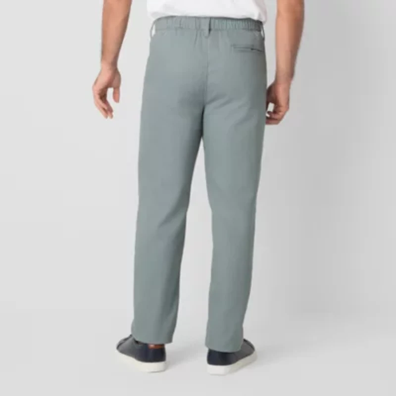 mutual weave Mens Regular Fit Pull-On Pant