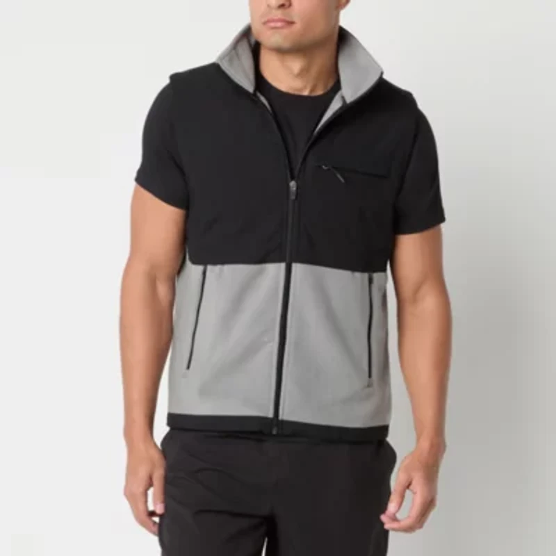 Xersion Mens Water Resistant Lightweight Fleece Vest