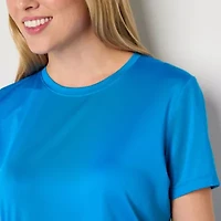 Xersion Womens Performance Crew Neck Short Sleeve T-Shirt