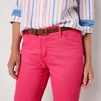 St. John's Bay Secretly Slender Womens Slim Mid Rise Capri Pant