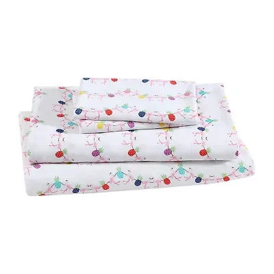Beatrice Home Fashions Whimsical Print Sheet Set