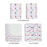 Beatrice Home Fashions Whimsical Print Sheet Set