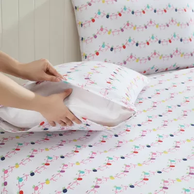 Beatrice Home Fashions Whimsical Print Sheet Set