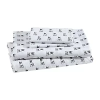 Beatrice Home Fashions Whimsical Print Sheet Set