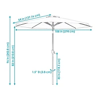 Sunnydaze Collection Patio Umbrella