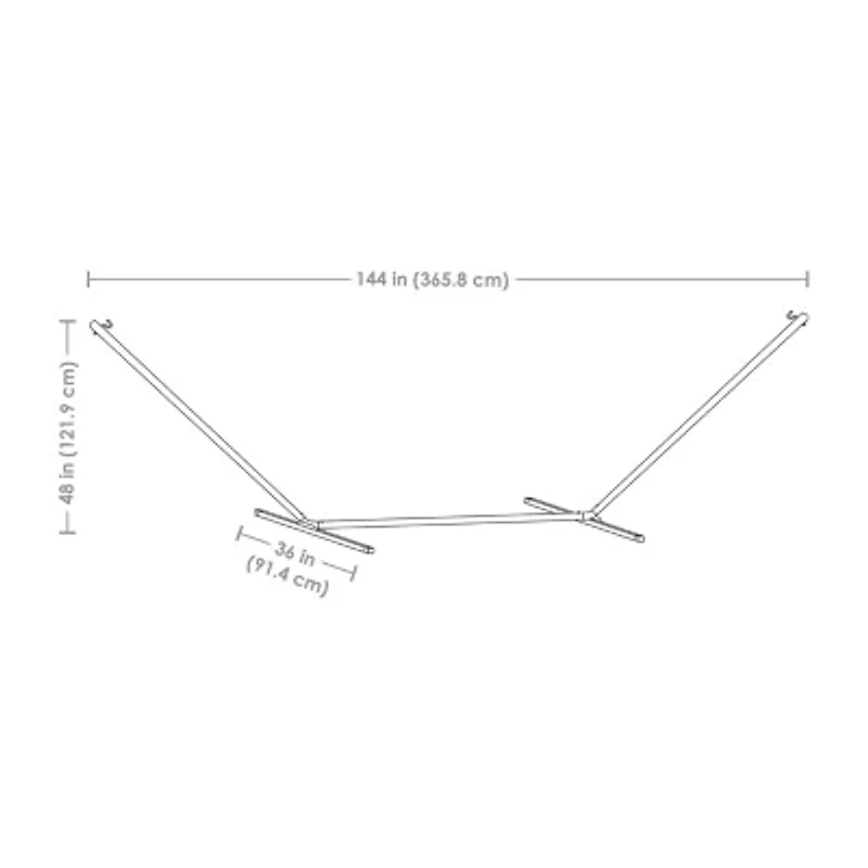 Sunnydaze Patio Collection Hammock Stand