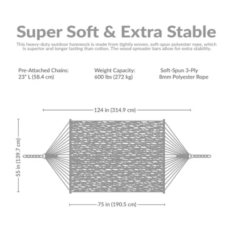 Sunnydaze Patio Furniture Hammock