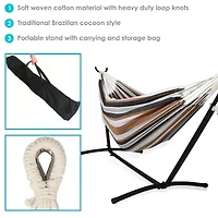 Sunnydaze Patio Collection Hammock