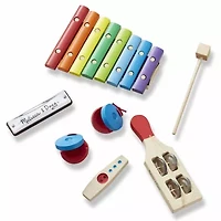 Melissa & Doug Band-In-A-Box Hum! Jangle! Shake! Musical Instrument
