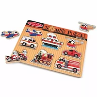 Melissa & Doug Vehicles Sound Puzzle