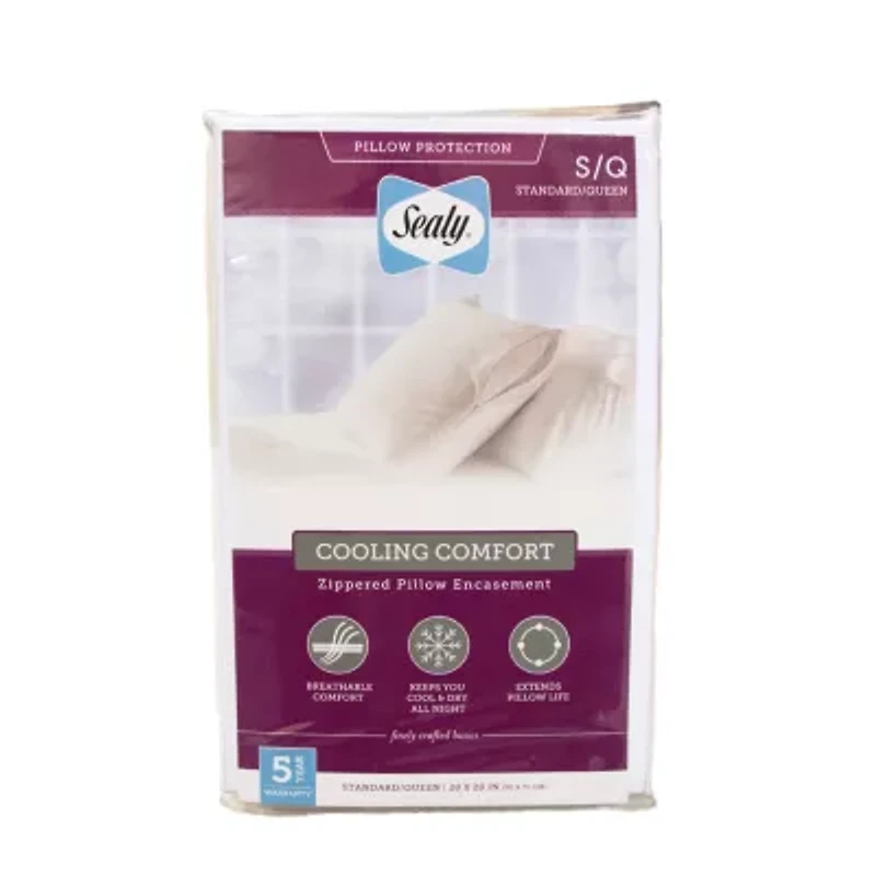 Sealy Posturepedic Cooling Comfort Pillow Protectors