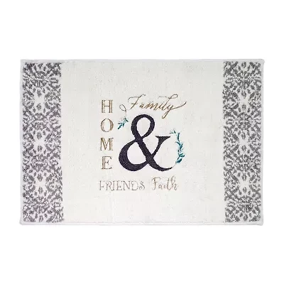 Avanti Modern Farmhouse Bath Rug