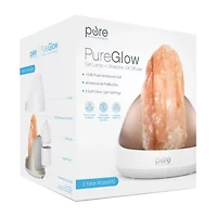 Pure Enrichment Pureglow Crystal Salt Lamp Large Oil Diffuser