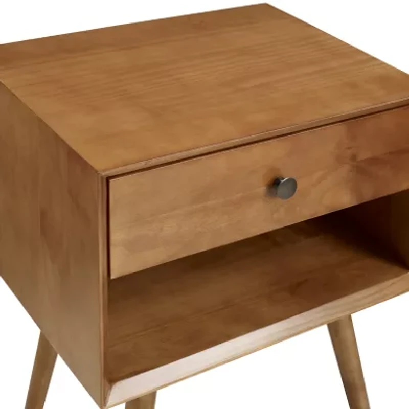 Walker Edison Durable 1-Drawer Nightstand