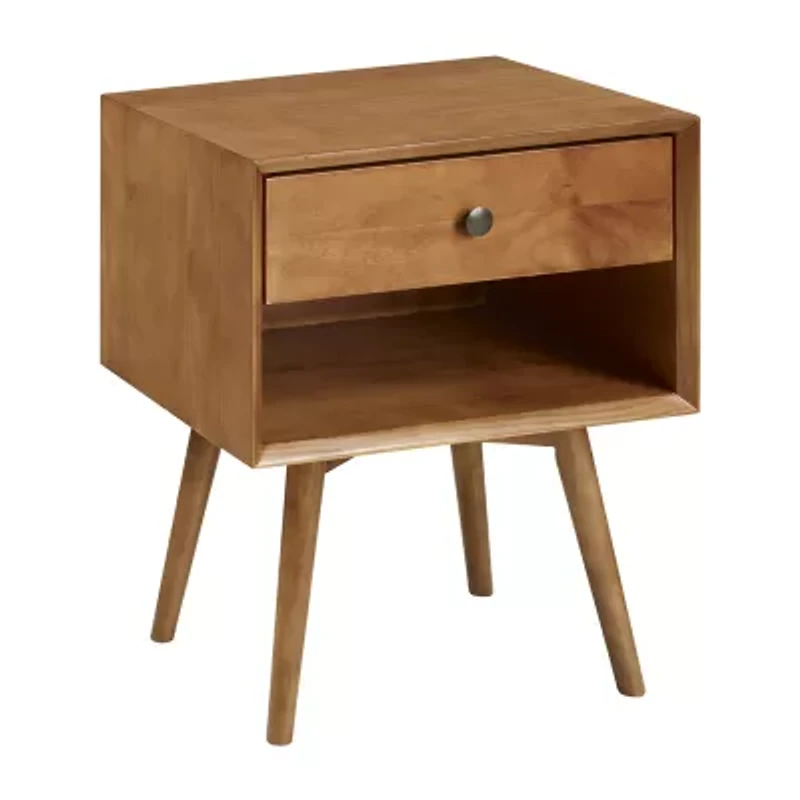 Walker Edison Durable 1-Drawer Nightstand