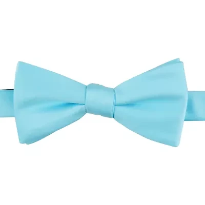 Stafford Sateen Solid Pre-Tied Bow Tie