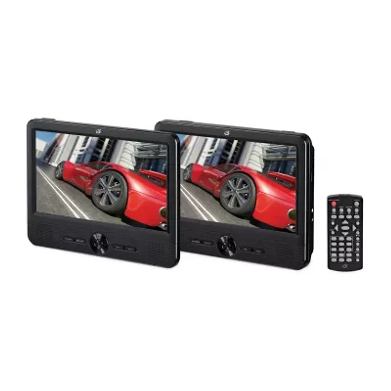 Portable DVD Player with Two 9" Displays"
