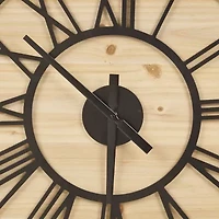 Madison Park Mason Wall Clock
