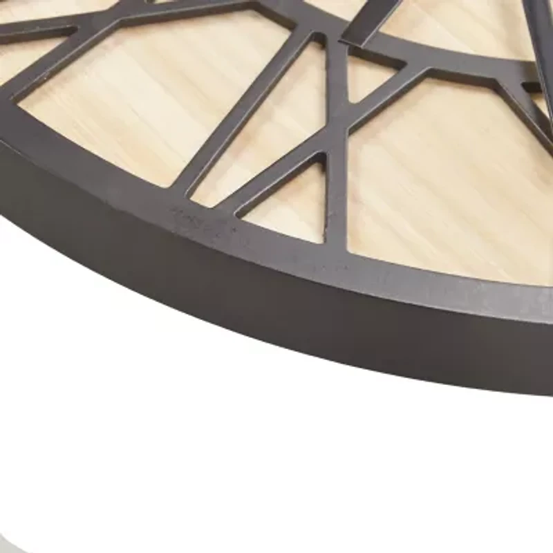 Madison Park Mason Wall Clock