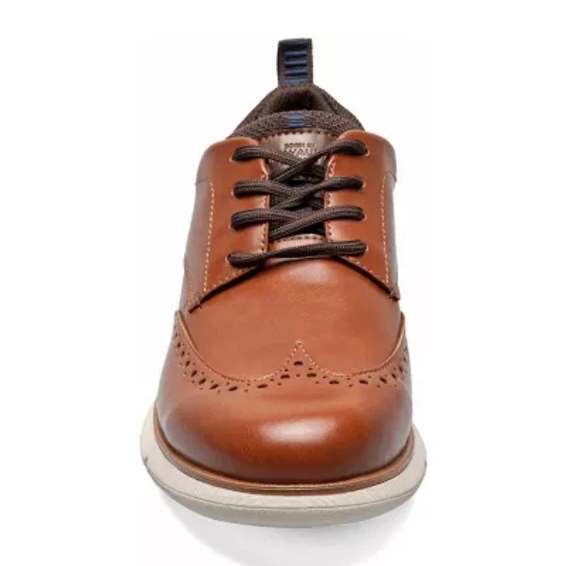 Nunn Bush Mens Stance Oxford Wing Tip Shoes