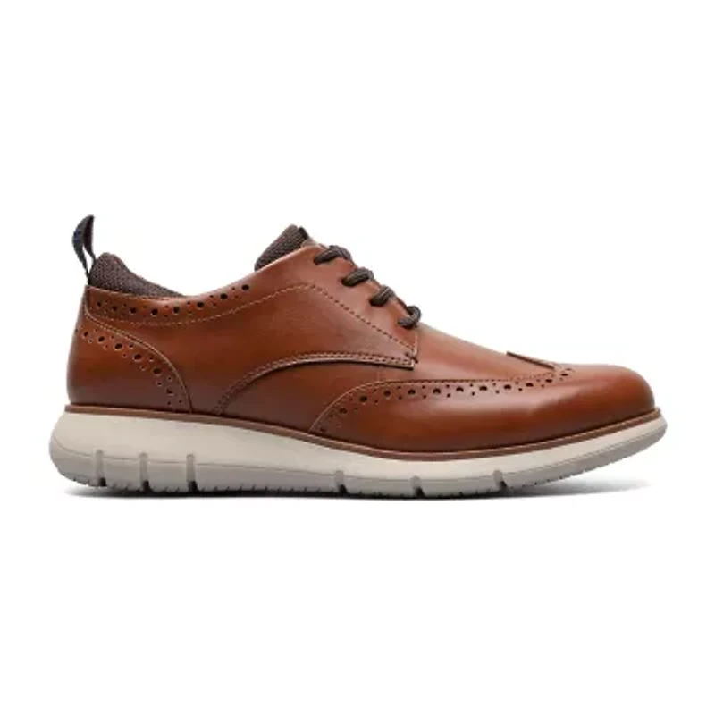 Nunn Bush Mens Stance Oxford Wing Tip Shoes