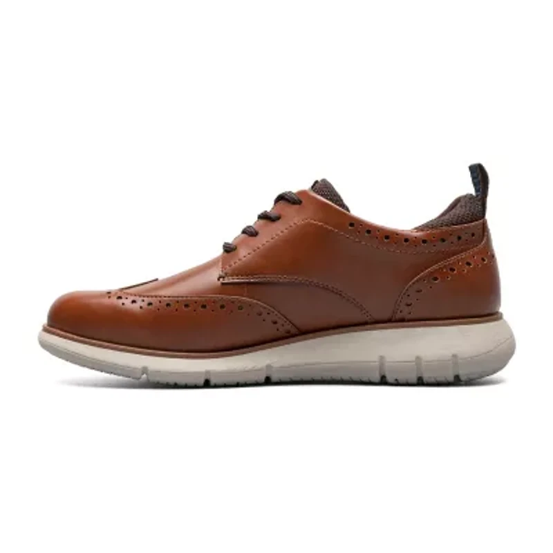 Nunn Bush Mens Stance Oxford Wing Tip Shoes