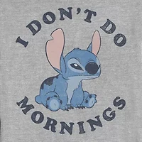 Mens Crew Neck Long Sleeve Lilo & Stitch Sweatshirt