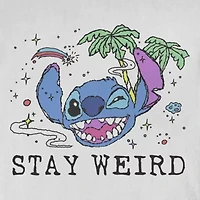 Mens Crew Neck Long Sleeve Lilo & Stitch Sweatshirt