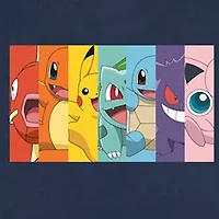 Mens Crew Neck Long Sleeve Pokemon Sweatshirt