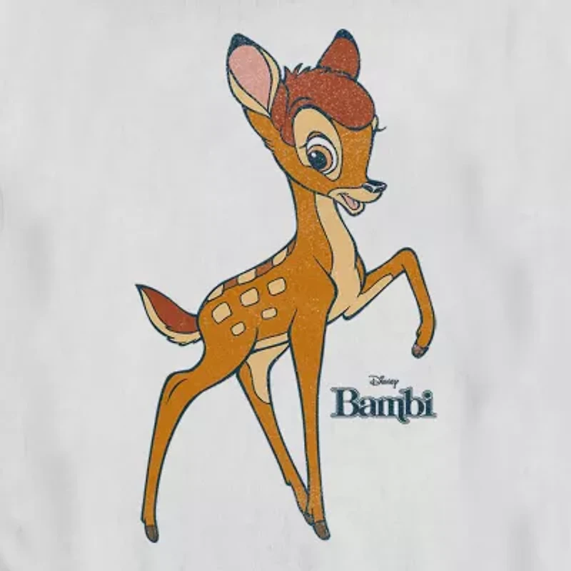 Mens Crew Neck Long Sleeve Bambi Sweatshirt