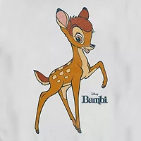 Mens Crew Neck Long Sleeve Bambi Sweatshirt
