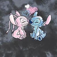 Mens Short Sleeve Lilo & Stitch Graphic T-Shirt