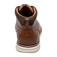 Nunn Bush Mens Chase Plain Toe Flat Heel Chukka Boots