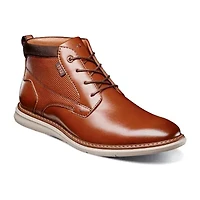 Nunn Bush Mens Chase Plain Toe Flat Heel Chukka Boots