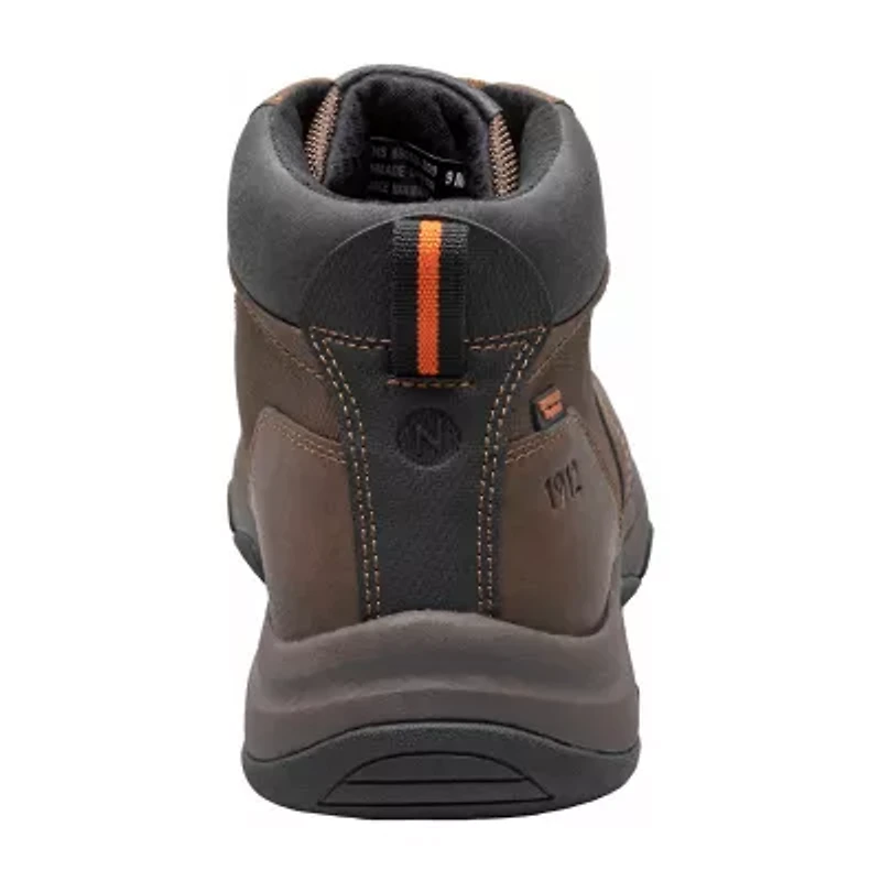 Nunn Bush Mens Excavate Plain Flat Heel Lace Up Boots