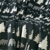 Coleman Oversized Reversible Micro-Mink & Faux Fur Washable Midweight Throw