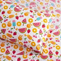 Sweet Home Collection™ Fruity Fun Microfiber Wrinkle Resistant Kids Sheet Set