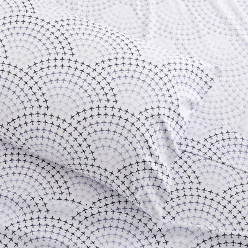 Sweet Home Collection™ Airplanes Microfiber Wrinkle Resistant Kids Sheet Set