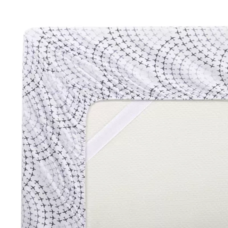 Sweet Home Collection™ Airplanes Microfiber Wrinkle Resistant Kids Sheet Set