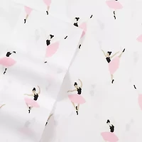 Sweet Home Collection™ Ballerina Microfiber Wrinkle Resistant Kids Sheet Set