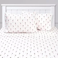 Sweet Home Collection™ Ballerina Microfiber Wrinkle Resistant Kids Sheet Set
