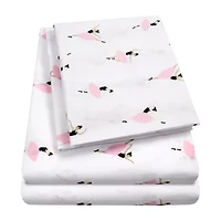 Sweet Home Collection™ Ballerina Microfiber Wrinkle Resistant Kids Sheet Set