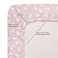 Sweet Home Collection™ Llamas Microfiber Wrinkle Resistant Kids Sheet Set