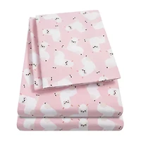 Sweet Home Collection™ Llamas Microfiber Wrinkle Resistant Kids Sheet Set